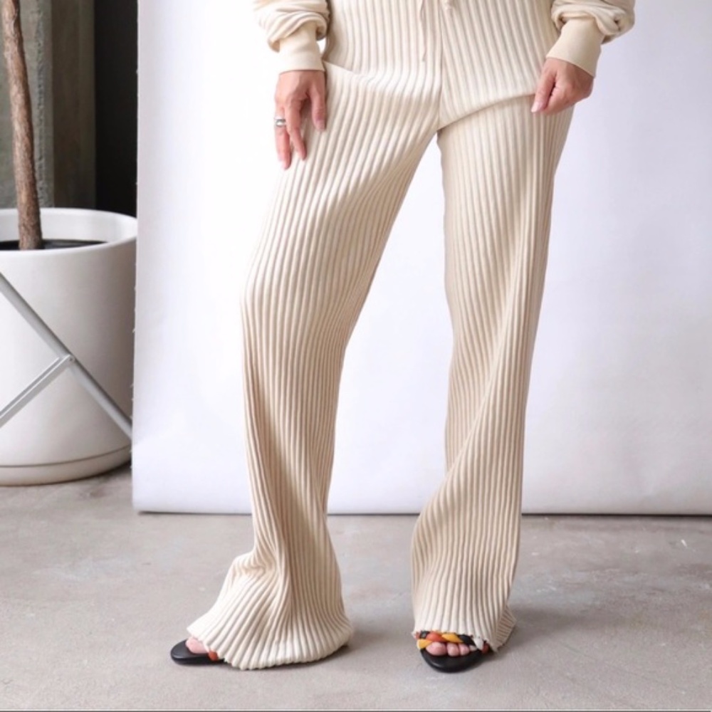 John Elliott Raw Edge Ribbed French Terry Sweatpants*